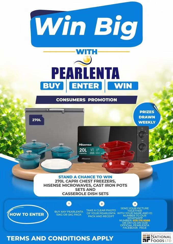 Pearlenta Consumers Promotion flier